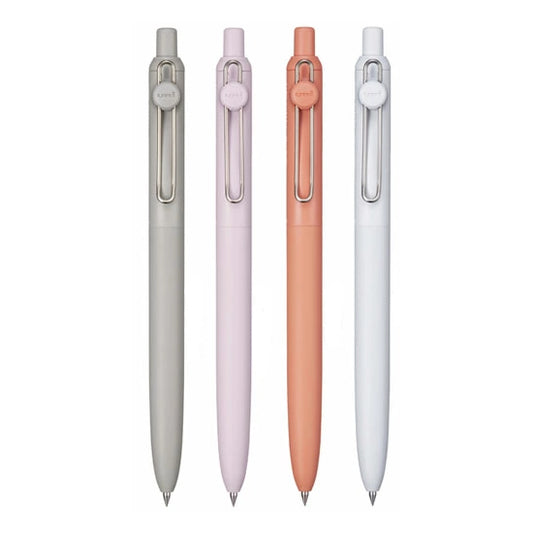 Uni ZENTO Standard 0.38mm Black Liquid Gel Ink Pens (Pack of 4)