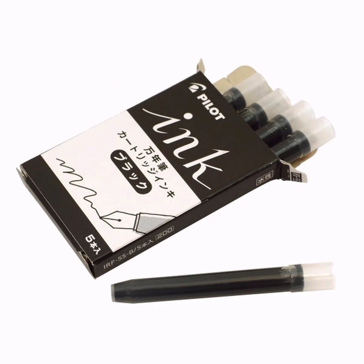 Pilot Fountain Pen Water-based Ink Cartridges (5 refills per pack)