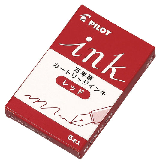 Pilot Fountain Pen Water-based Ink Cartridges (5 refills per pack)