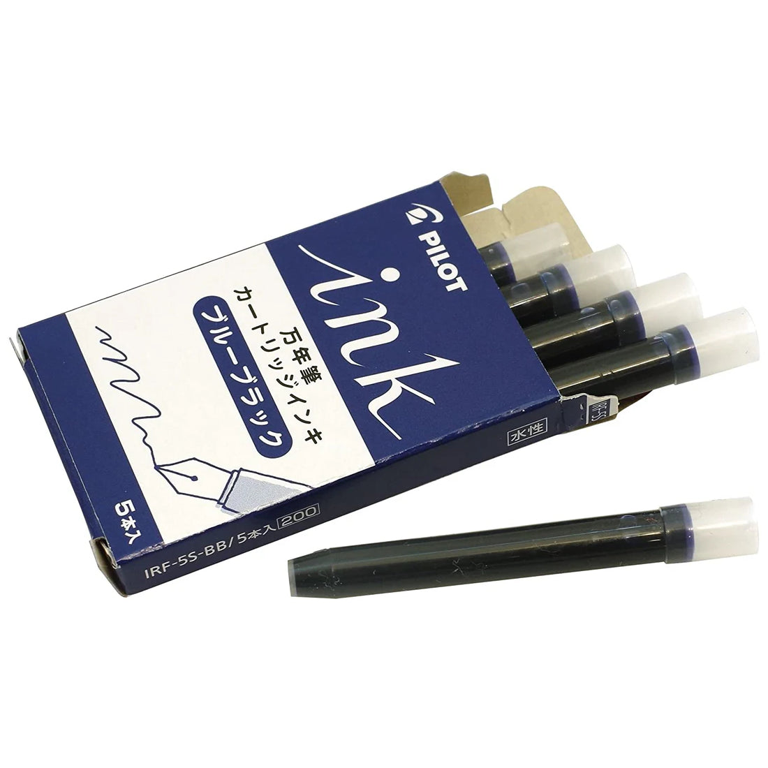 Pilot Fountain Pen Water-based Ink Cartridges (5 refills per pack)