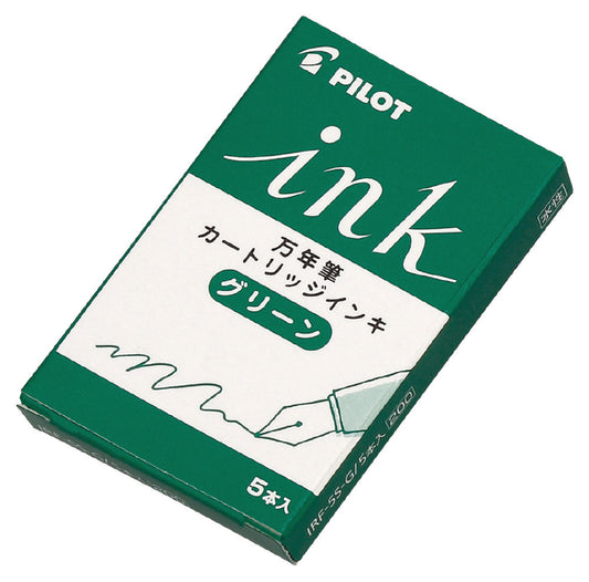 Pilot Fountain Pen Water-based Ink Cartridges (5 refills per pack)