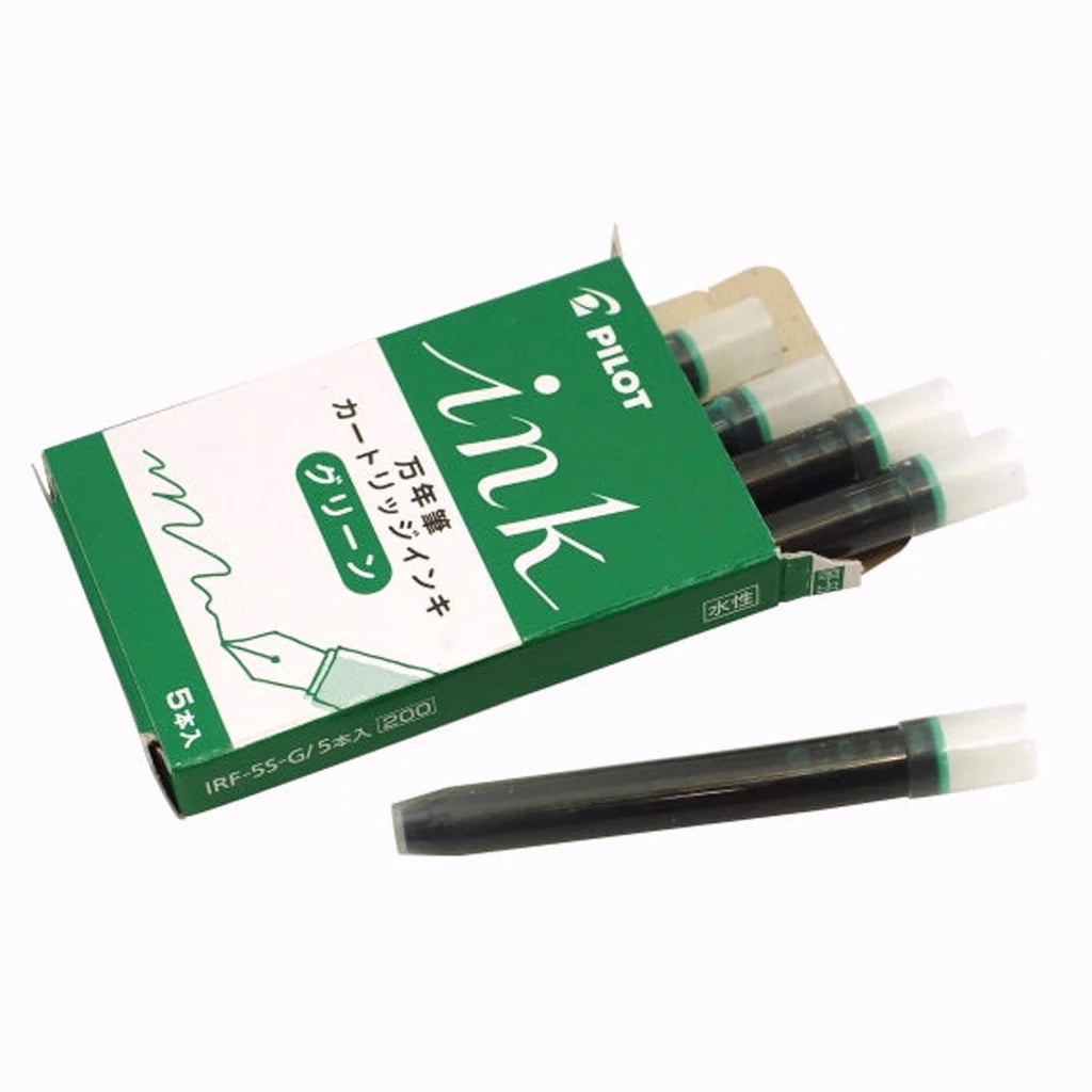Pilot Fountain Pen Water-based Ink Cartridges (5 refills per pack)
