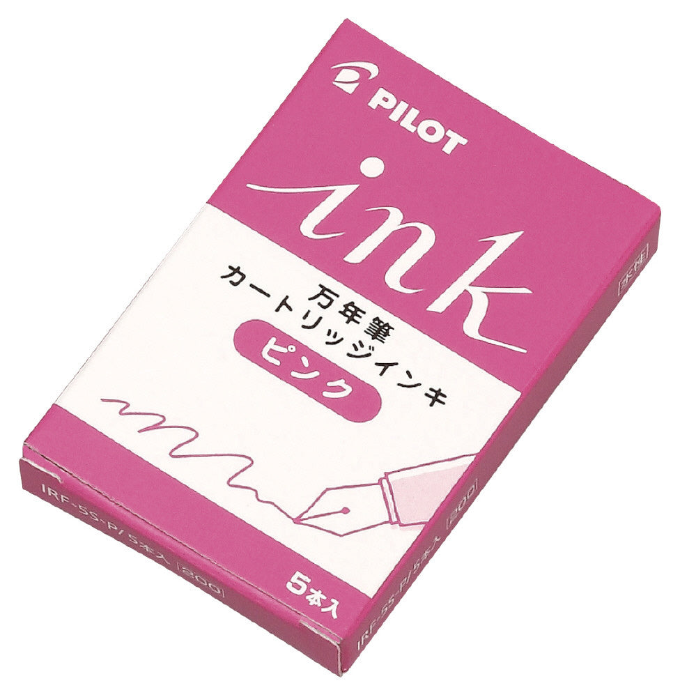 Pilot Fountain Pen Water-based Ink Cartridges (5 refills per pack)