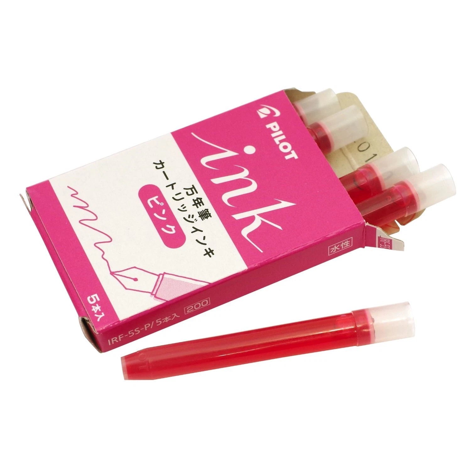 Pilot Fountain Pen Water-based Ink Cartridges (5 refills per pack)