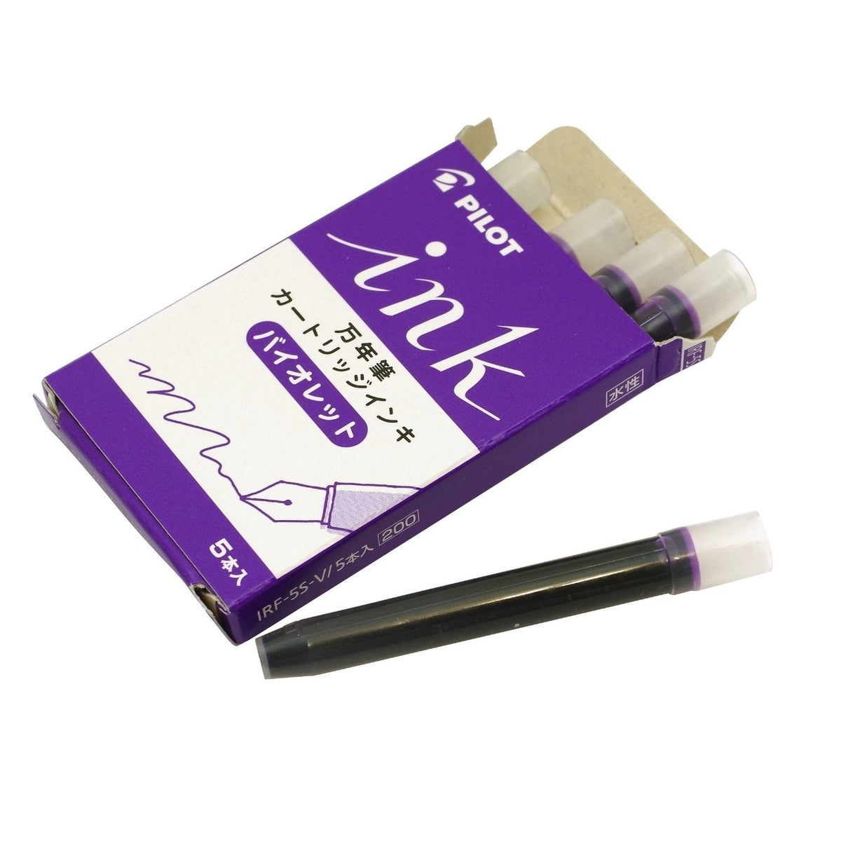 Pilot Fountain Pen Water-based Ink Cartridges (5 refills per pack)