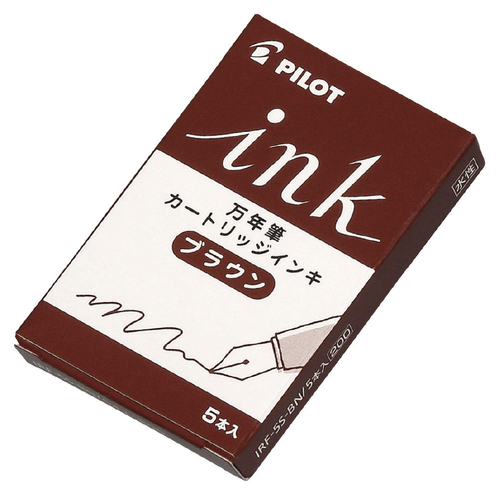 Pilot Fountain Pen Water-based Ink Cartridges (5 refills per pack)