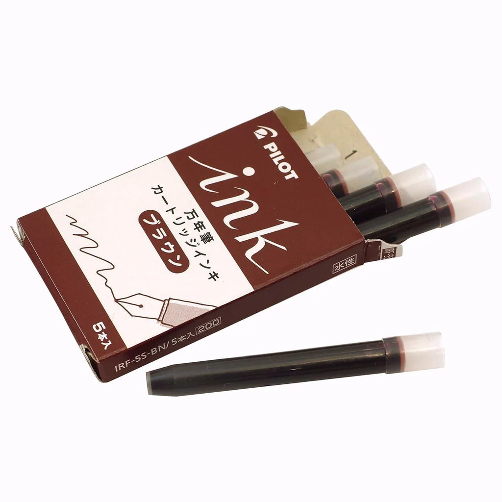 Pilot Fountain Pen Water-based Ink Cartridges (5 refills per pack)