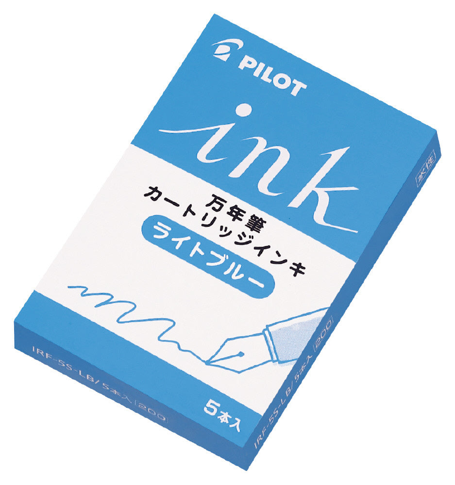 Pilot Fountain Pen Water-based Ink Cartridges (5 refills per pack)