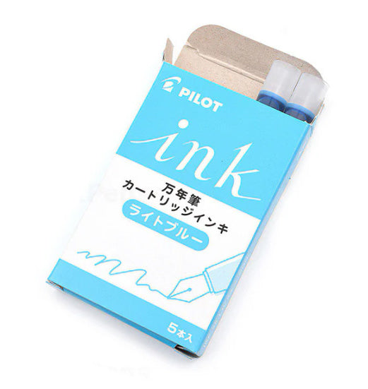 Pilot Fountain Pen Water-based Ink Cartridges (5 refills per pack)