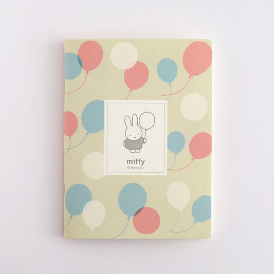 GreenFlash Miffy A5 notebook (32 Sheets of 8mm Ruled Papers)