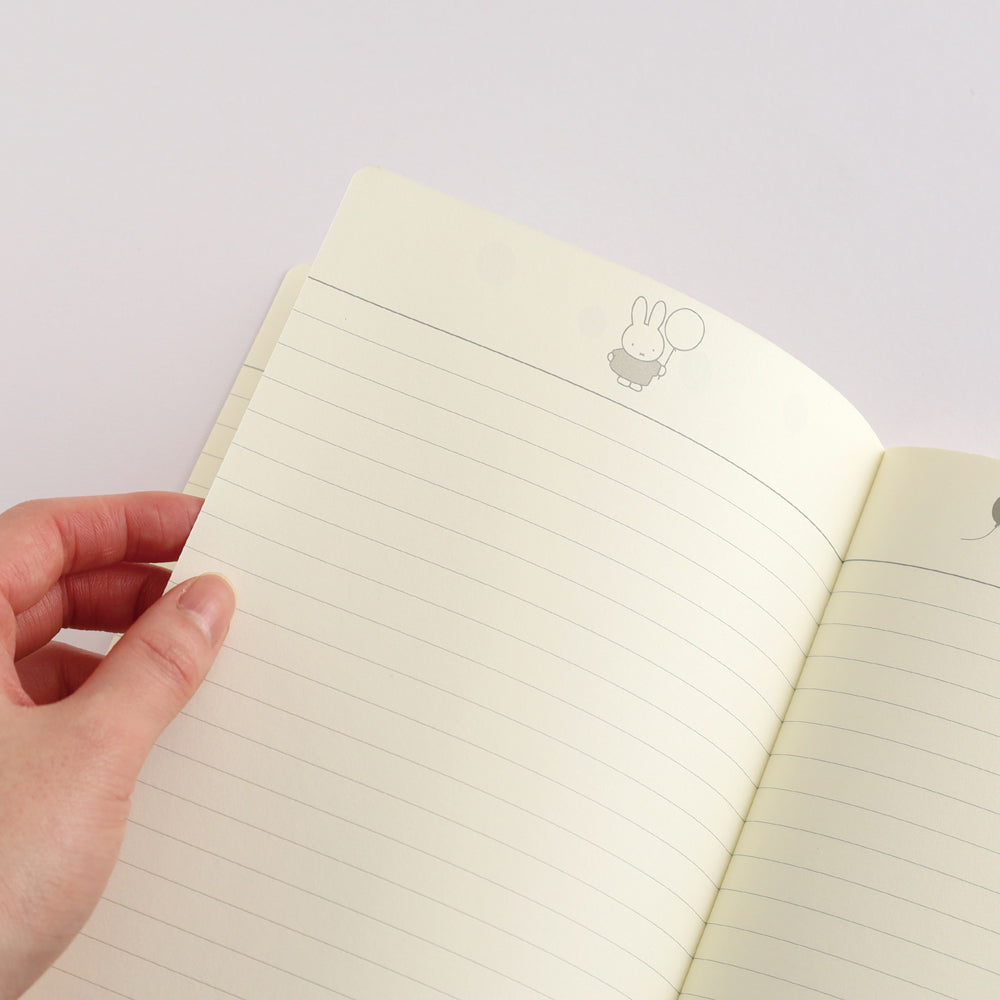 GreenFlash Miffy A5 notebook (32 Sheets of 8mm Ruled Papers)