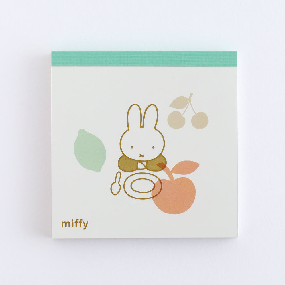 GreenFlash Miffy Square Type Memo Pad (100 Sheets)