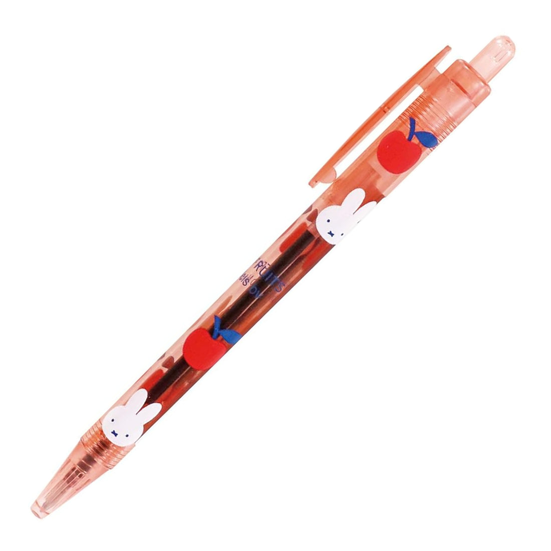 Kutsuwa Miffy Fruits 0.7mm Black Ink Ballpoint Pen