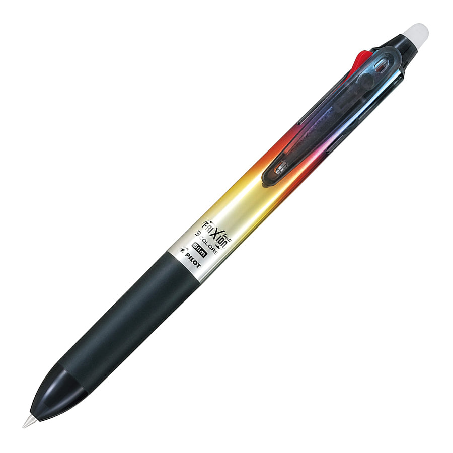 Pilot FRIXION BALL 3 Slim Design Series 0.5mm 3-Colour Pen (Pack of 3)
