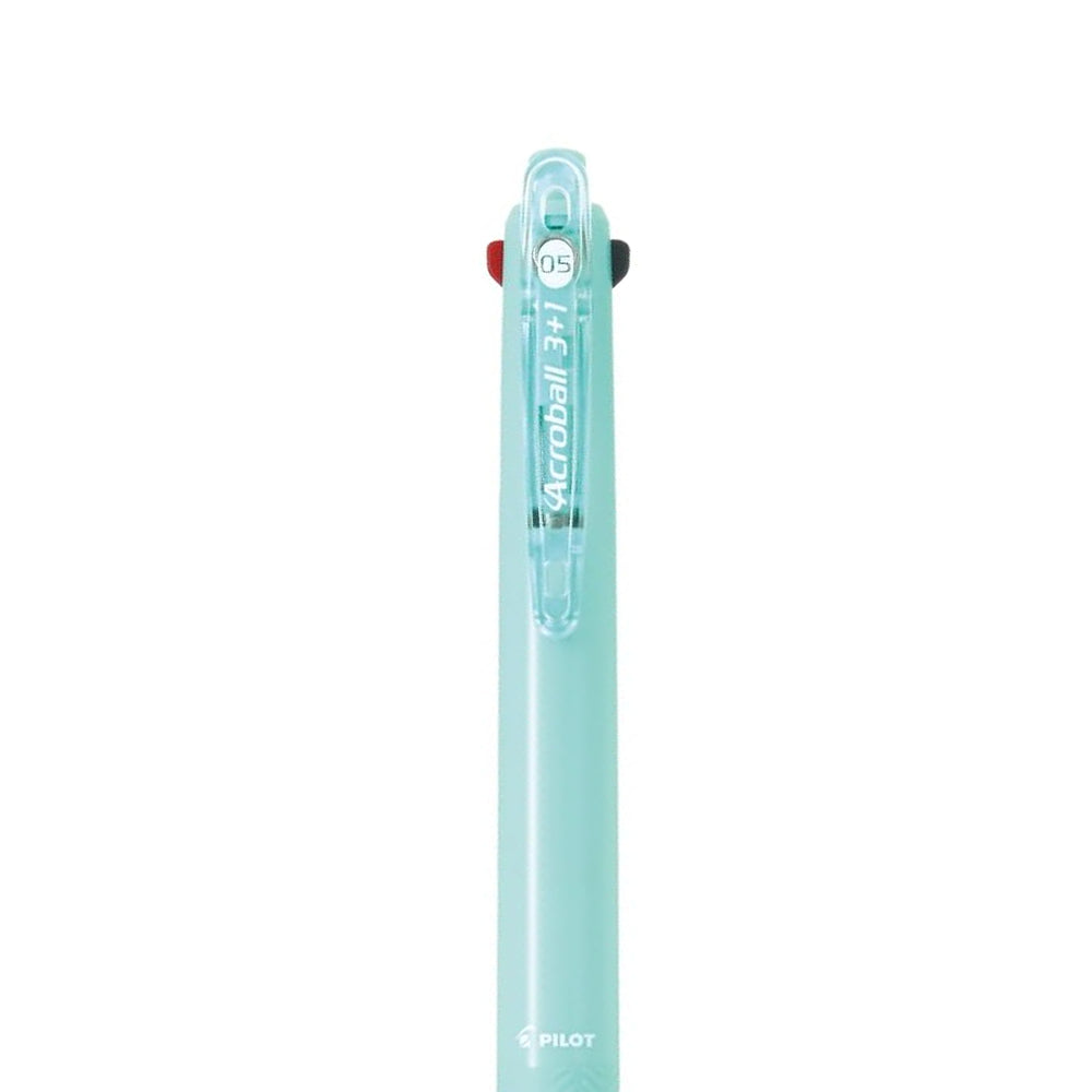 Pilot Acroball 3+1 0.5mm Multifunctional Pens (Pack of 3)