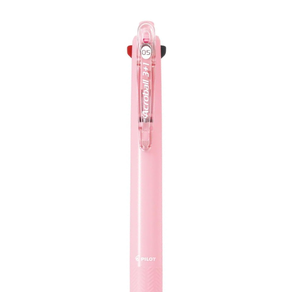 Pilot Acroball 3+1 0.5mm Multifunctional Pens (Pack of 3)