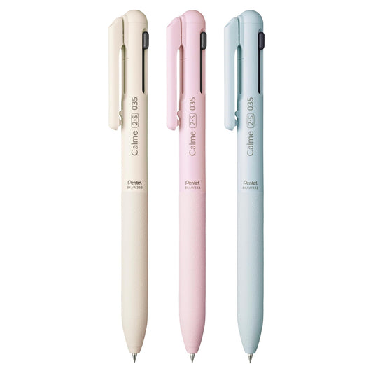 Pentel Calme 2S 0.35mm Multifunctional Pens (Pack of 3)