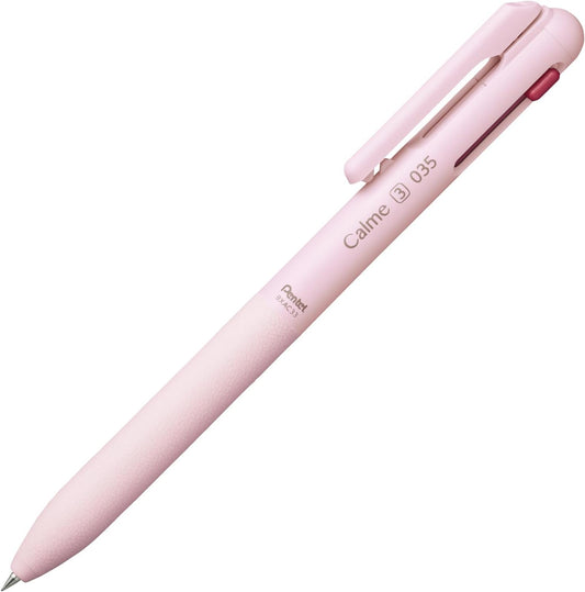 Pentel Calme 0.35mm 3-Colour Silent Ballpoint Pen