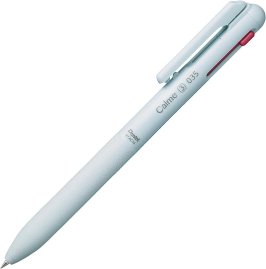 Pentel Calme 0.35mm 3-Colour Silent Ballpoint Pen