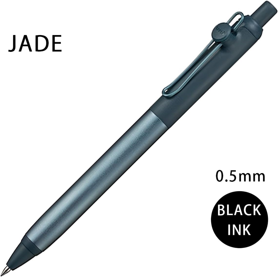 Uni ZENTO Flow 0.5mm Water-Based Black Ink Ballpoint Pen