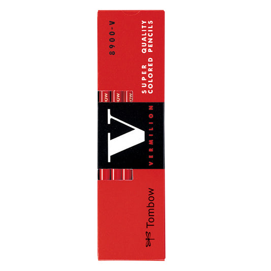 Tombow Vermilion Super Quality Pencils (Pack of 12)