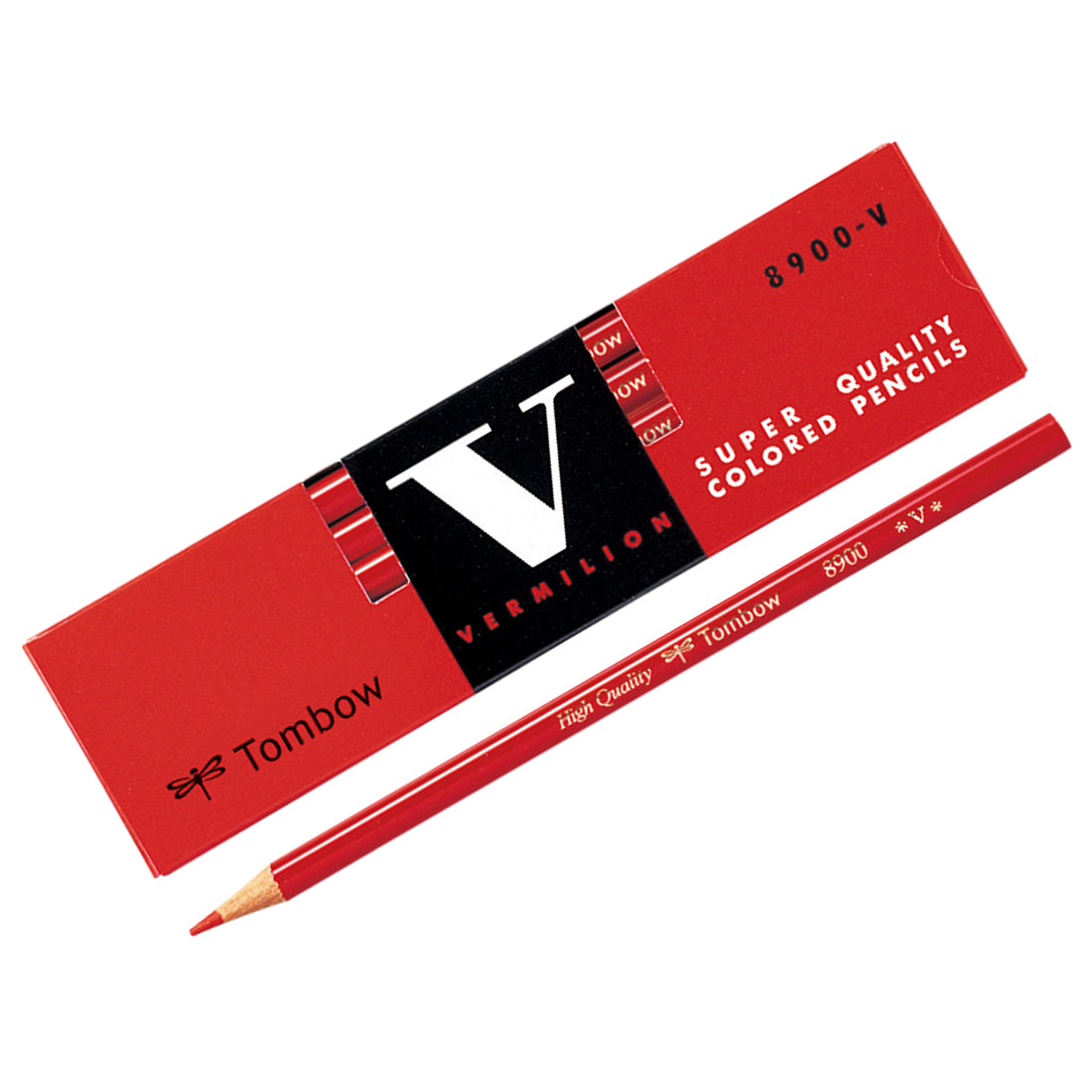 Tombow Vermilion Super Quality Pencils (Pack of 12)