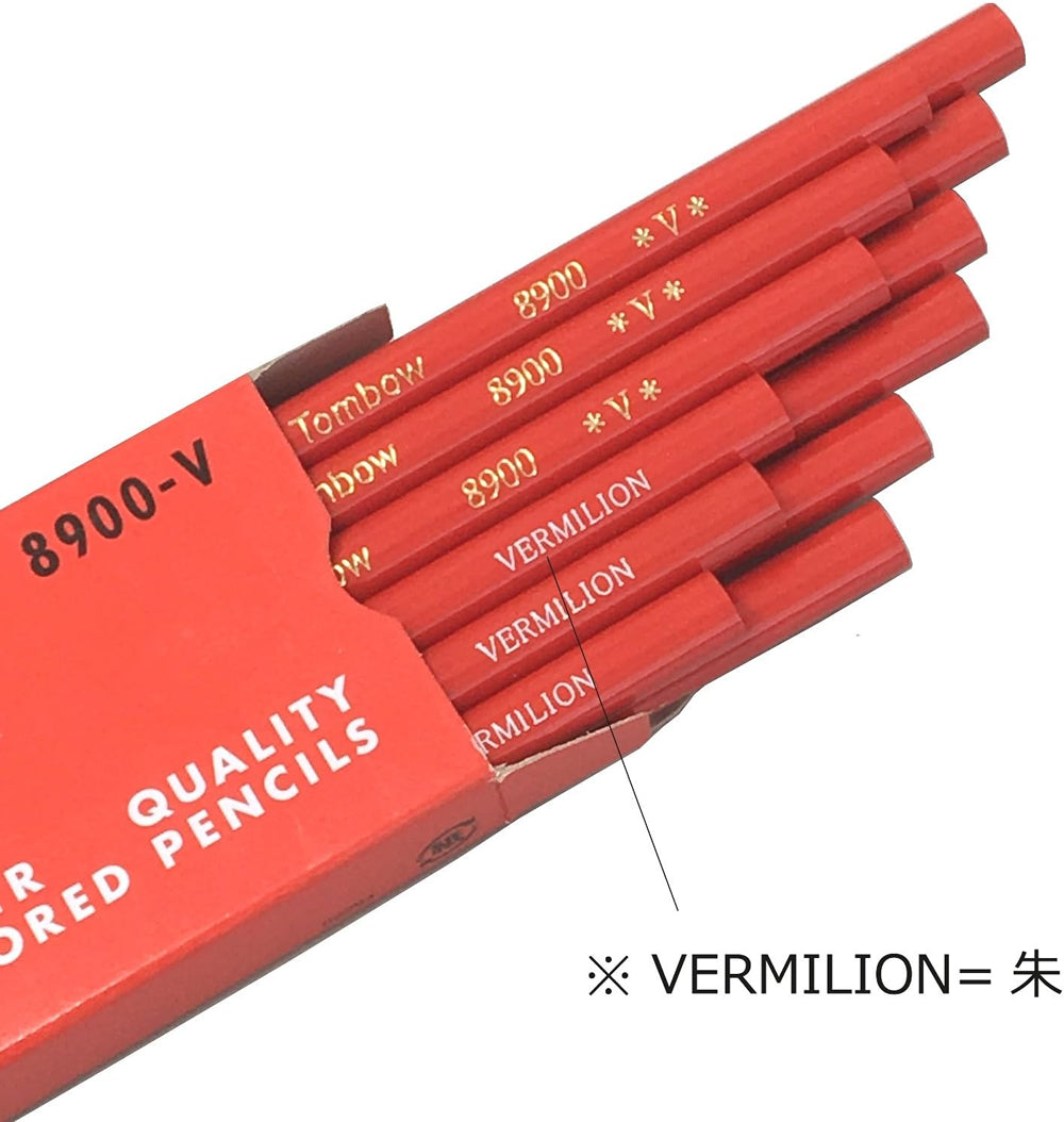 Tombow Vermilion Super Quality Pencils (Pack of 12)