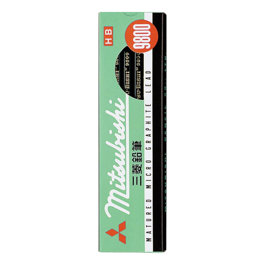 Uni 9800 Hexagon Axis Mitsubishi Pencils (Pack of 12)