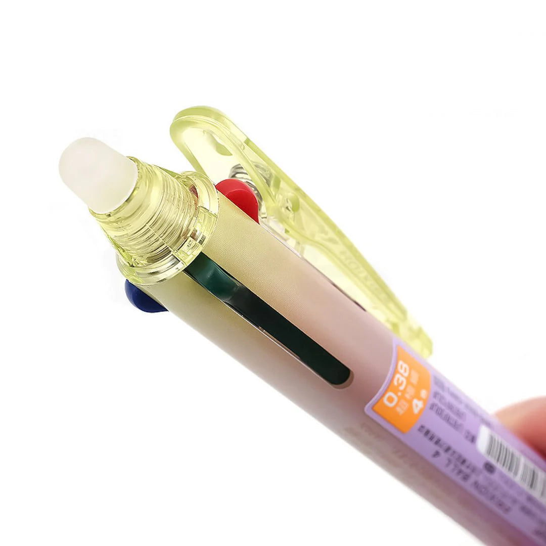 Pilot FRIXION BALL 4 Erasable 0.38mm 4-Colour Ballpoint Pens (Pack of 3)