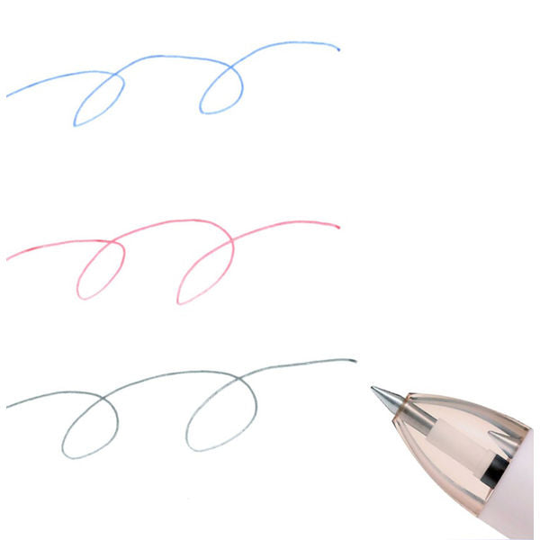 Pilot FRIXION BALL 3 Slim 0.38mm 3-Colour Erasable Ballpoint Pen (Pack of 4)