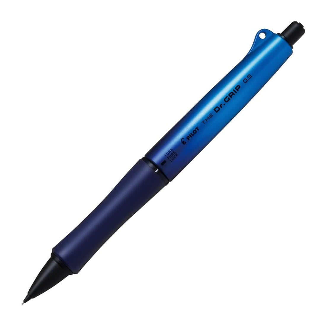 Pilot THE Dr.GRIP BLACK ACCENT 0.5mm Fure-Fure Lock Silent Mechanical Pencil