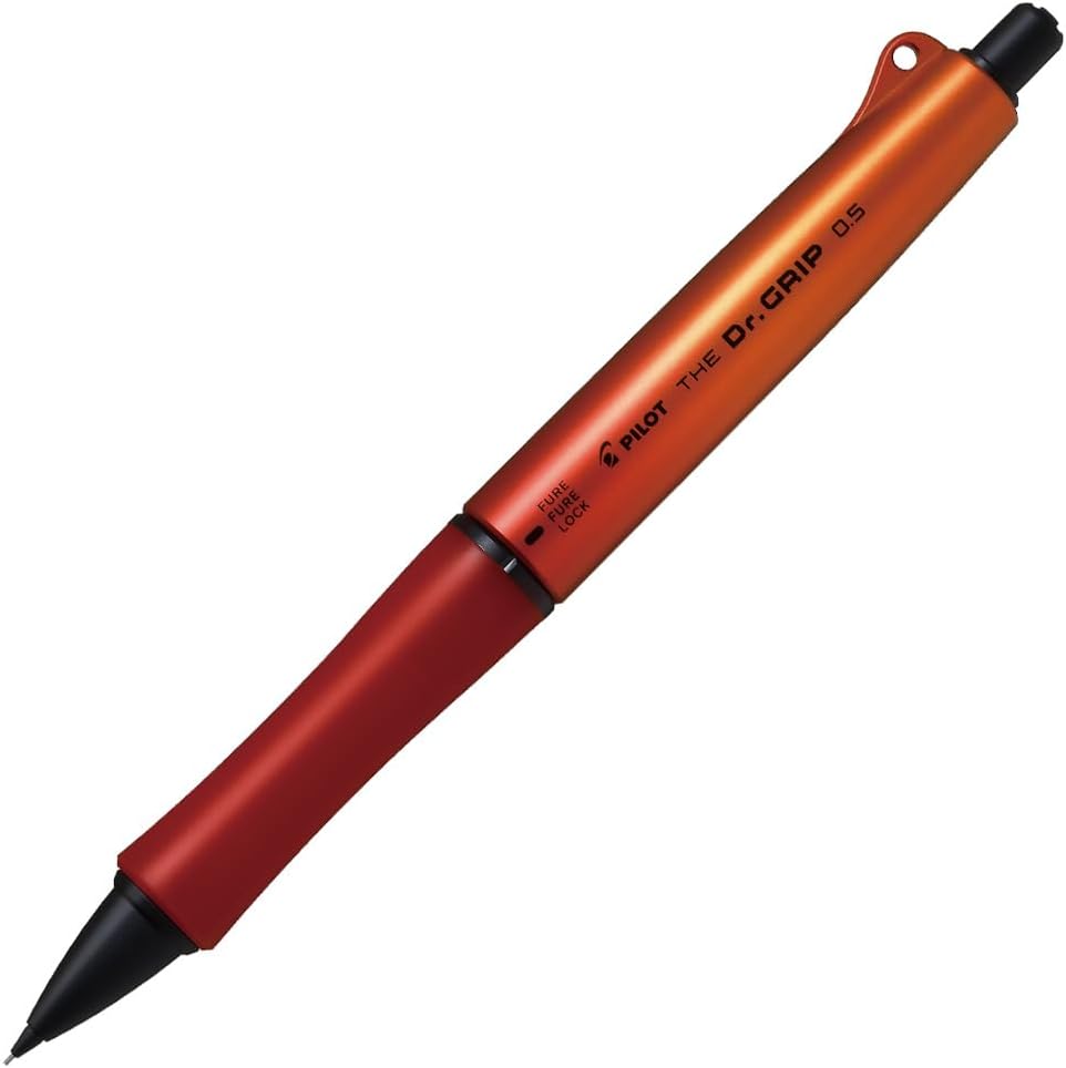 Pilot THE Dr.GRIP BLACK ACCENT 0.5mm Fure-Fure Lock Silent Mechanical Pencil