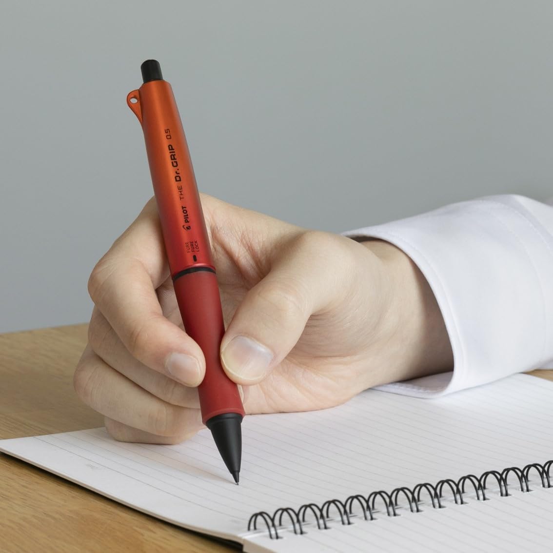 Pilot THE Dr.GRIP BLACK ACCENT 0.5mm Fure-Fure Lock Silent Mechanical Pencil