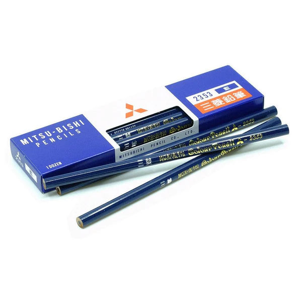 Uni No. 2353 Round Axis Mitsubishi Pencils (Pack of 12)
