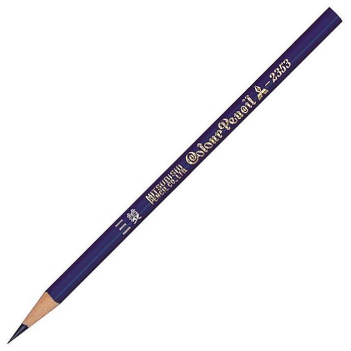 Uni No. 2353 Round Axis Mitsubishi Pencils (Pack of 12)