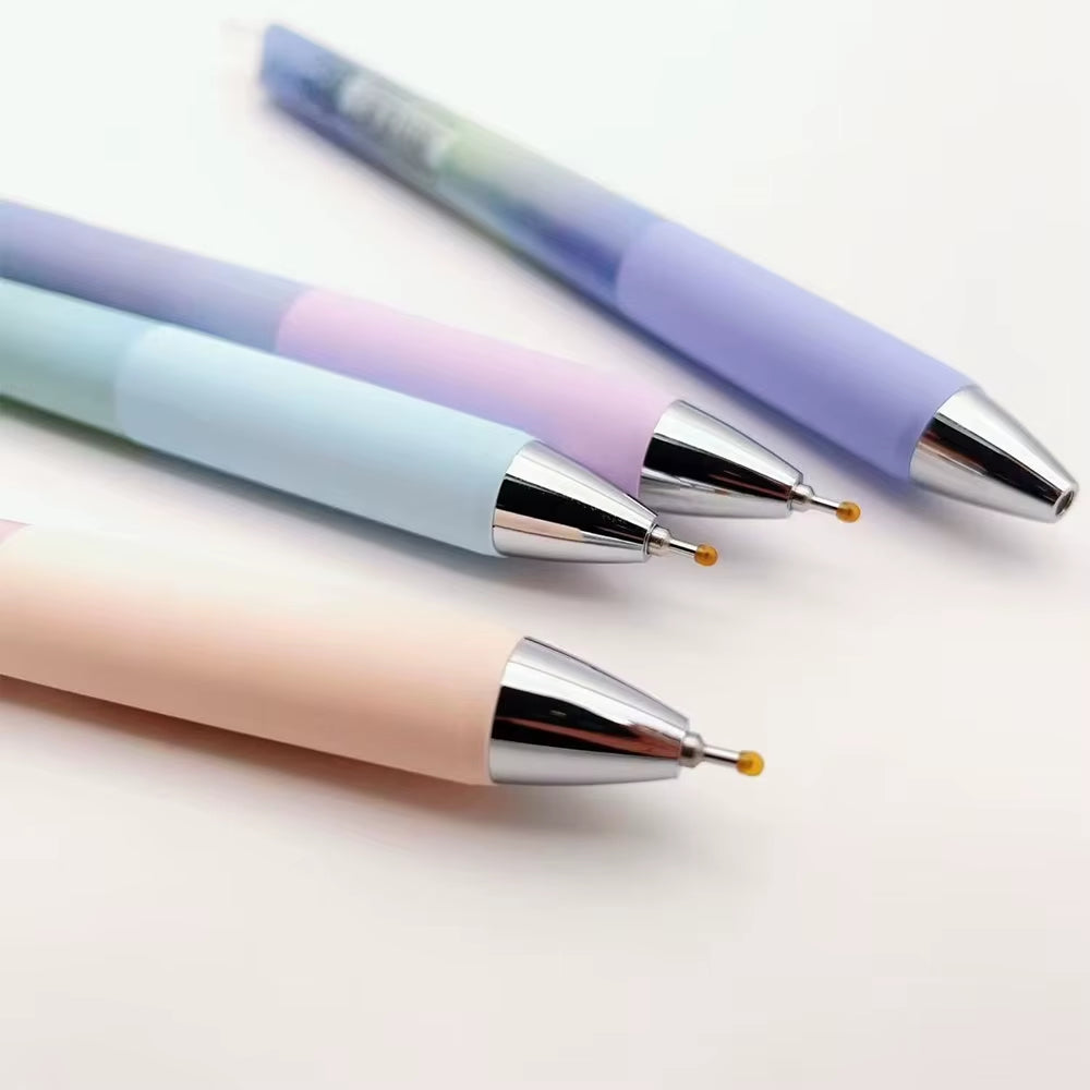 Pentel Airy Design FLOATUNE 0.5mm Black Ink Ballpoint Pens (Pack of 4)