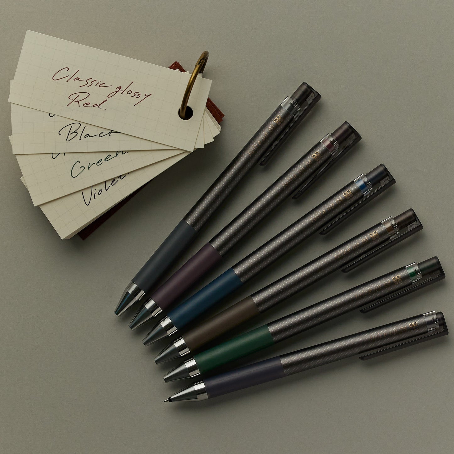 Pilot Juice Up 04 Classic Glossy 0.4mm Gel Ink Ballpoint Pens (6-Colour Set)