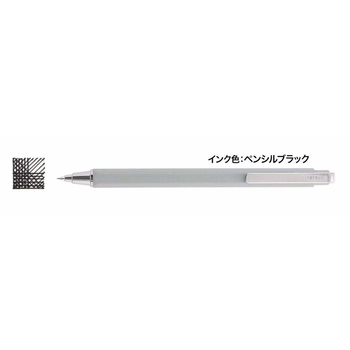 Sakura Ballsign iD 0.5mm Hexagonal Barrel Ballpoint Pen