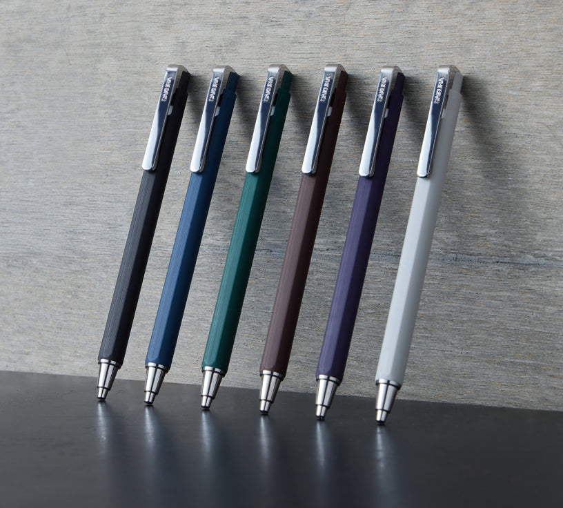 Sakura Ballsign iD 0.5mm Hexagonal Barrel Ballpoint Pens (Pack of 6)