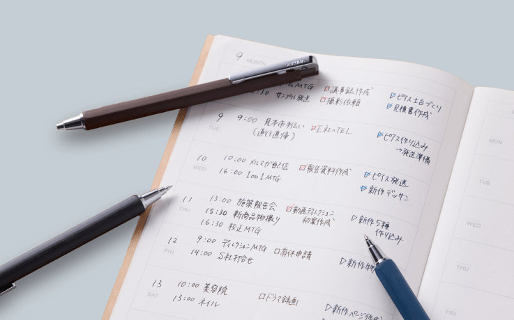 Sakura Ballsign iD 0.5mm Hexagonal Barrel Ballpoint Pens (Pack of 6)