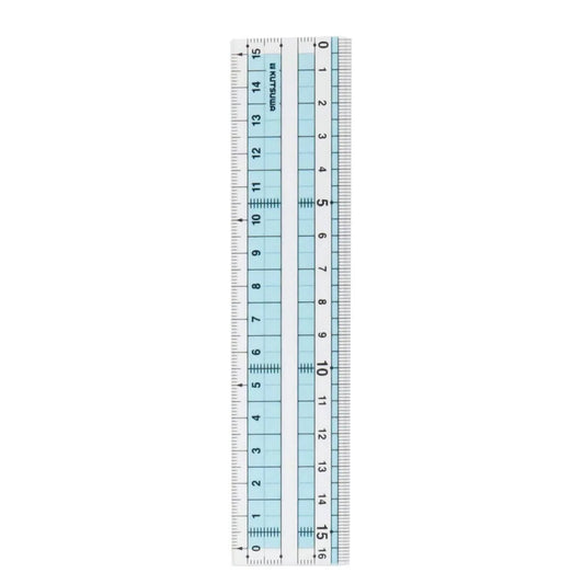 Kutsuwa HiLine 16cm Matte Straight Ruler
