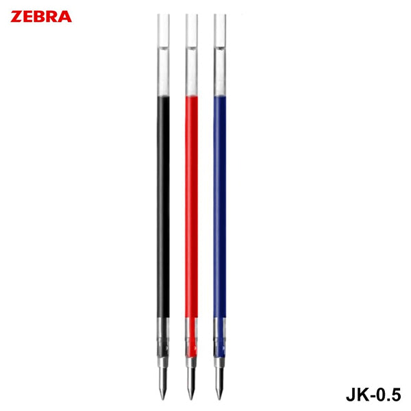 Zebra Black, Blue, Red Refill Set