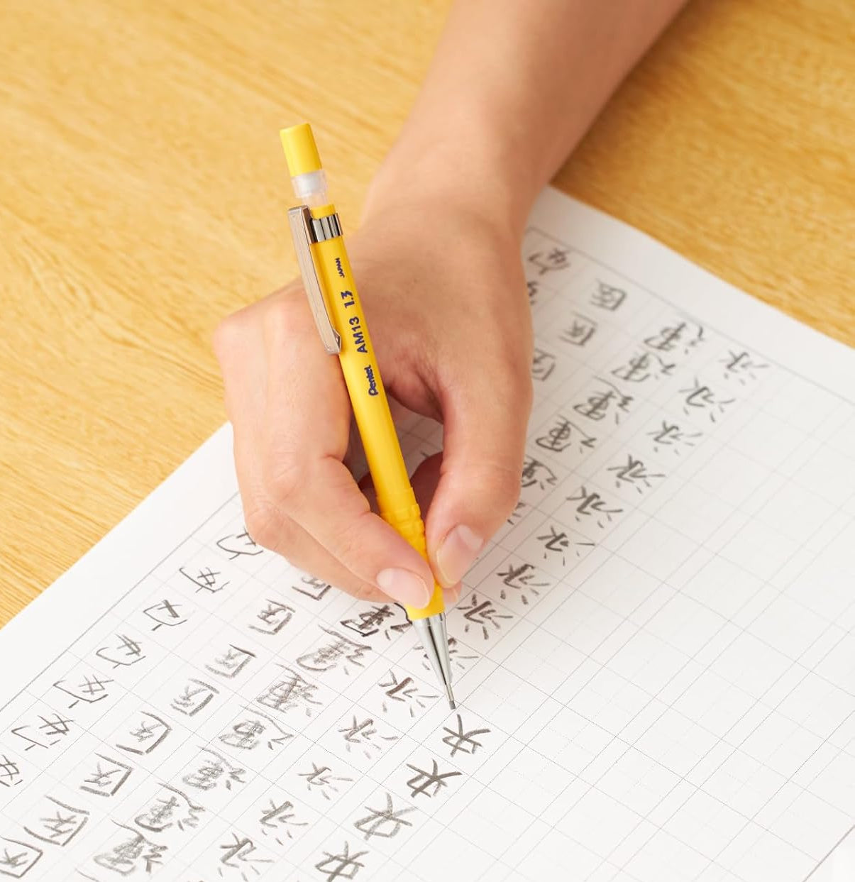 Pentel AMAIN 1.3 mm B Mechanical Pencils (Pack of 3)