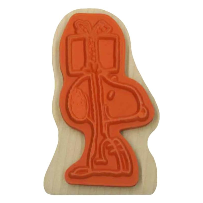 KODOMO NO KAO PEANUTS Snoopy Wood Piece Stamp
