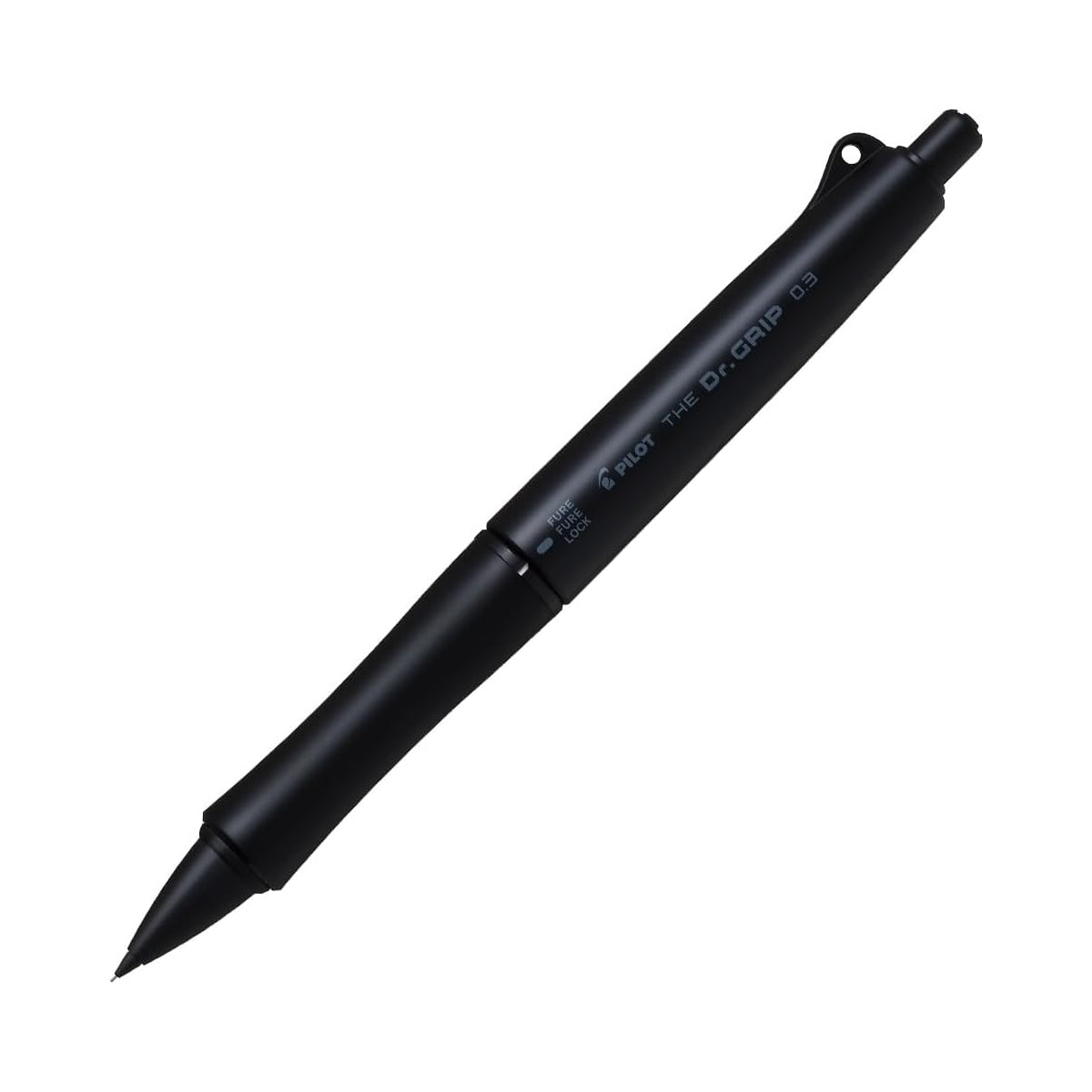 Pilot THE Dr.GRIP BLACK ACCENT 0.3mm Fure-Fure Lock Silent Mechanical Pencil