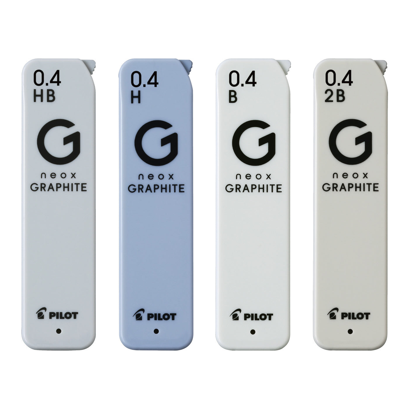 Pilot neox GRAPHITE 0.4mm High-Purity Refill Leads (Pack of 4)