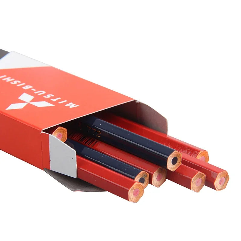 Uni No. 772 Hexagon Axis Mitsubishi Colored Pencils (Pack of 12)