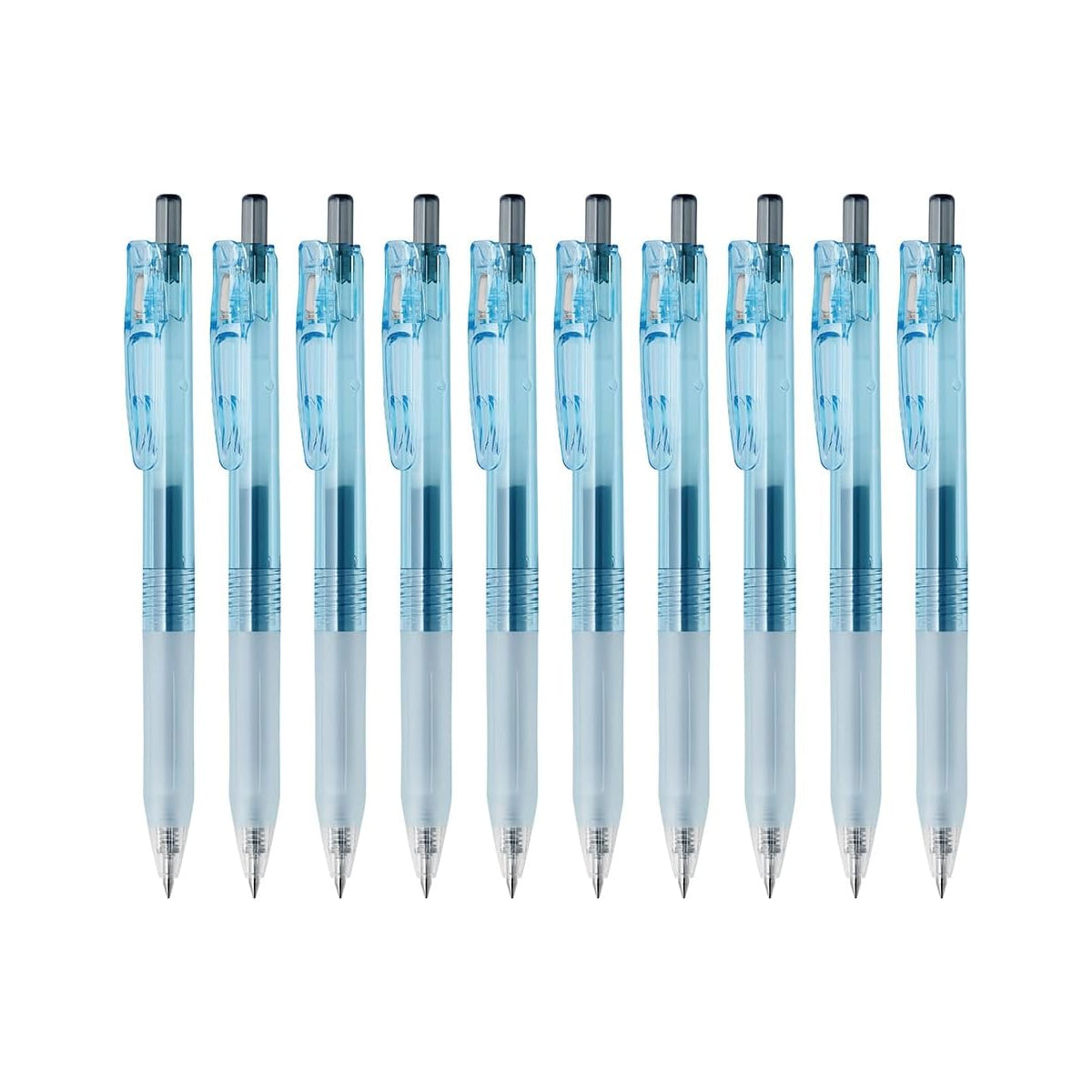 Zebra BIOTUBE X SARASA Clip 0.5mm Black Ink Ballpoint Pens (Pack of 10)