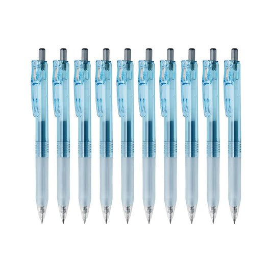 Zebra BIOTUBE X SARASA Clip 0.5mm Black Ink Ballpoint Pens (Pack of 10)