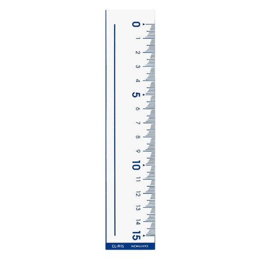 Kyokuto Universal Design Stationery 15cm Arithmetic Straight Ruler